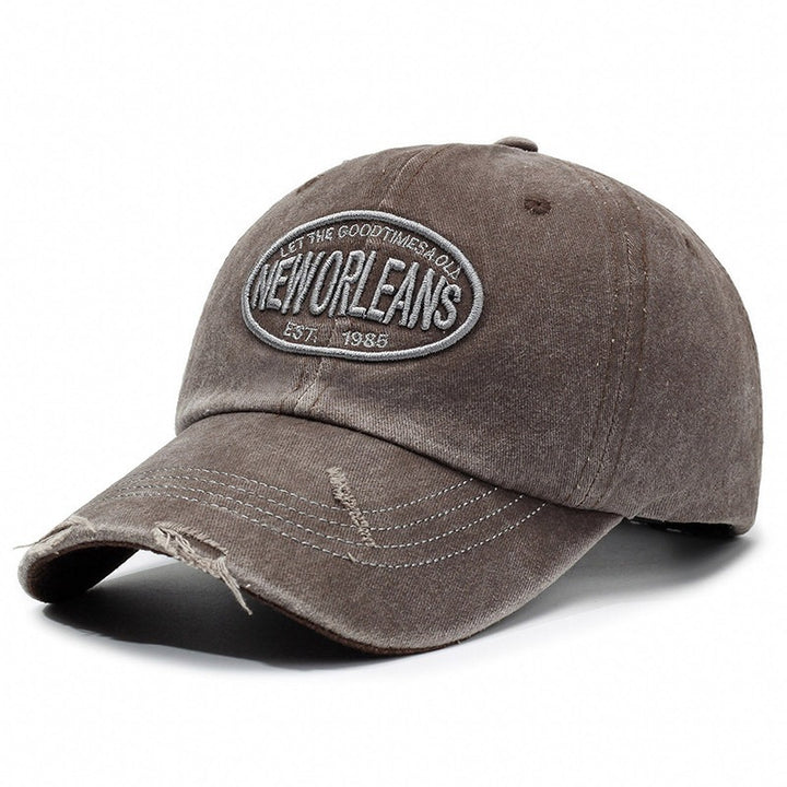 Kvinners slitt bomull baseball cap Skanto 1784083760