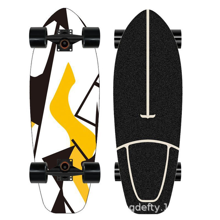 Kunstnerisk Løve Design Skateboard Skanto