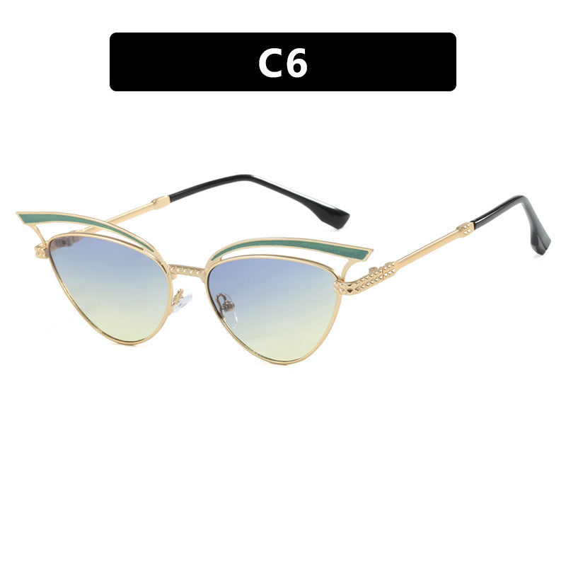 Dame Cat-Eye Briller med filigran designelement Skanto
