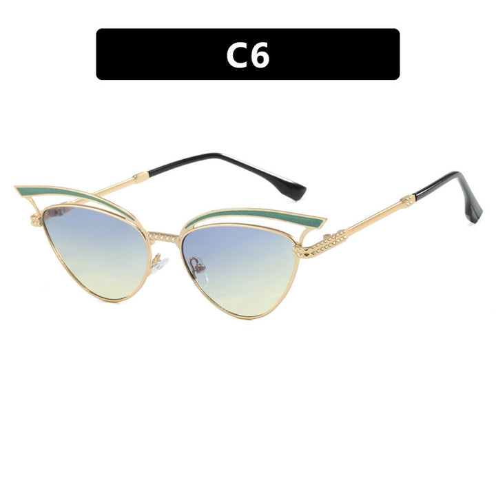 Dame Cat-Eye Briller med filigran designelement Skanto