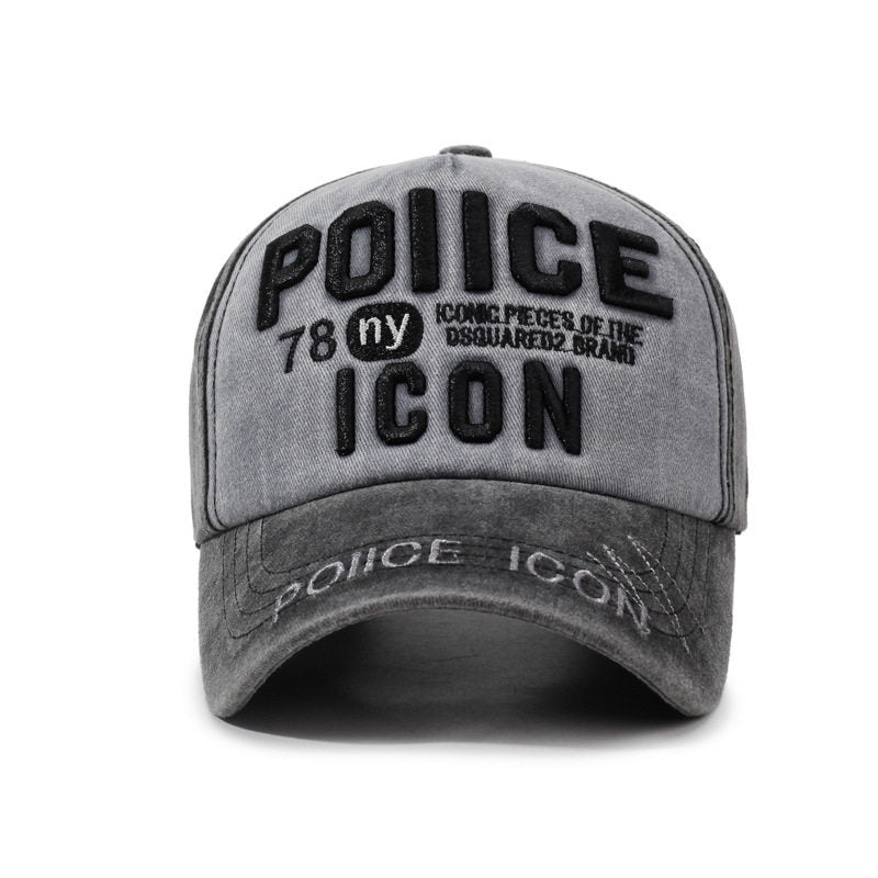Herre Vintage-inspirert Brodert Baseball Caps Skanto