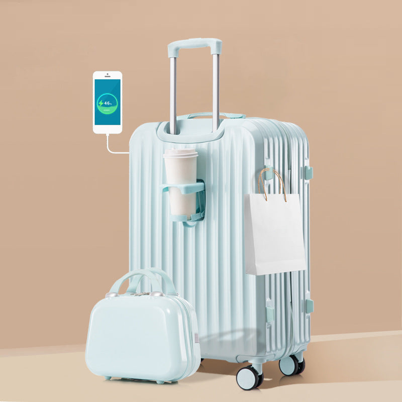 Smart Charging Hard-Shell Suitcase Skanto