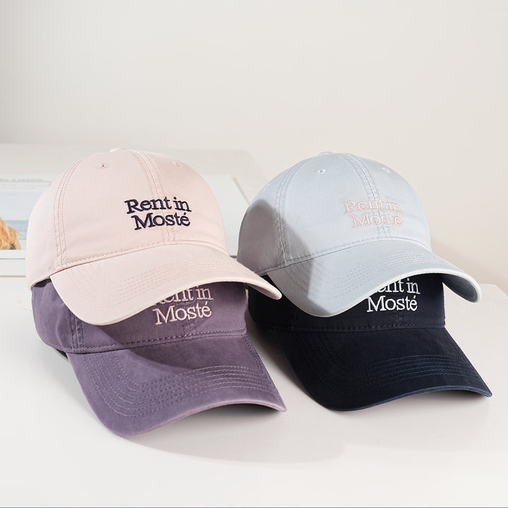 Dame bomull baseball cap med brodert Skanto tekst