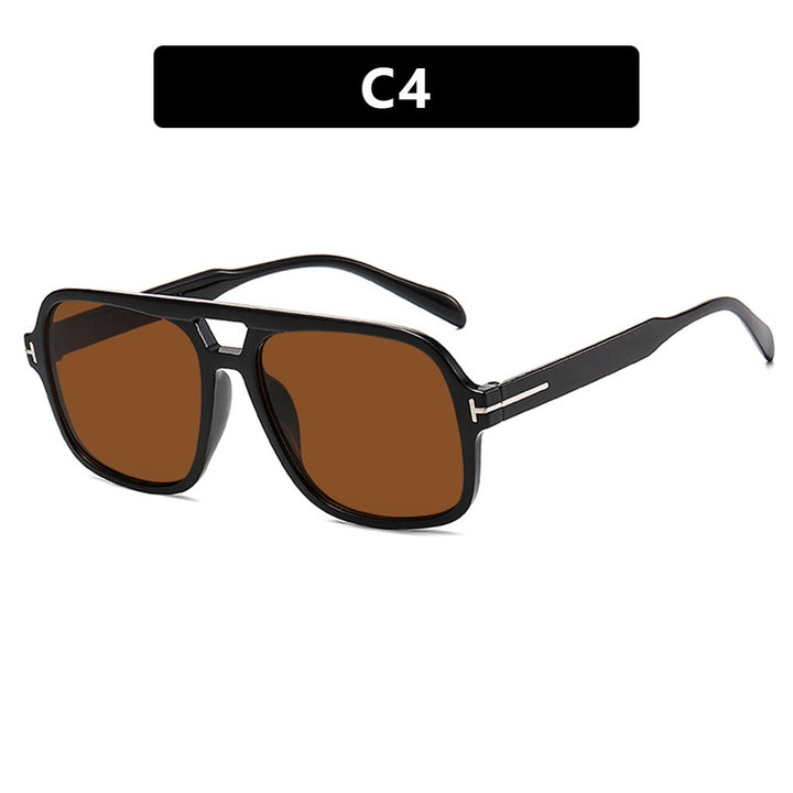 Dame solbrille i markant, kantet design med UV-beskyttelse Skanto