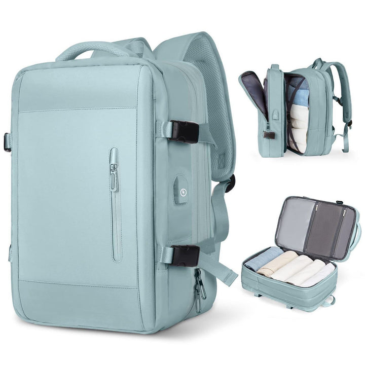 Multifunksjonell Laptop-ryggsekk Med Usb-ladeport Og Vannavvisende Materiale Skanto