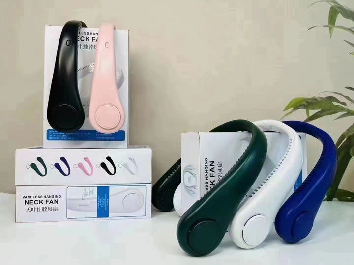 Unisex Bærbar Nakkevifte med Fleksibel Feste Skanto