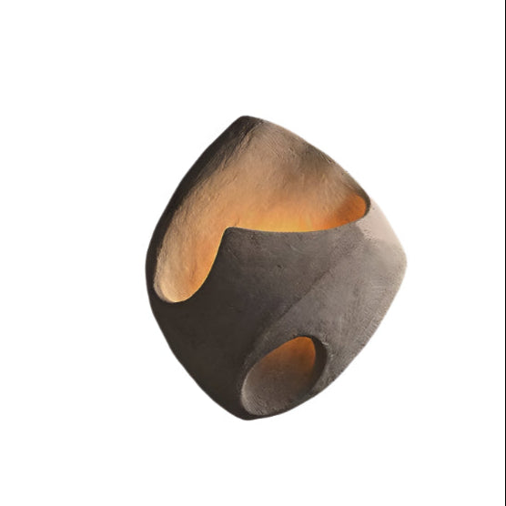 Skanto | Vegglampe laget av polystyren i Wabi-Sabi stil