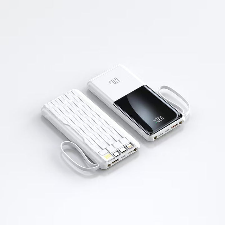Høyytelses powerbank med digital effektvisning Skanto