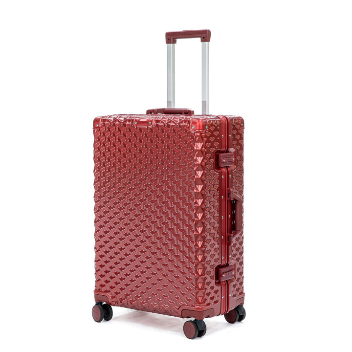 Kvinnenes Premium Teksturerte Hard Shell Spinner Bagasje Skanto