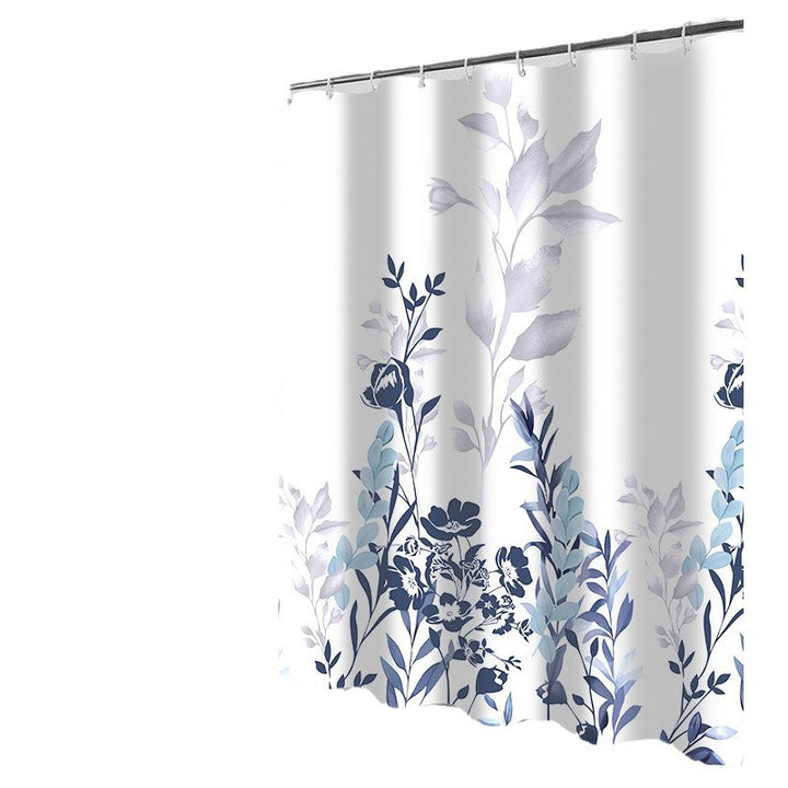 Dame i blomstermønster dusjforheng Skanto