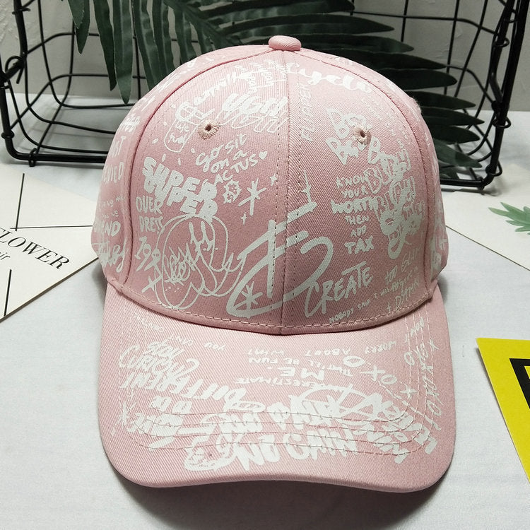 Herre Graphic Print Snapback Cap Skanto