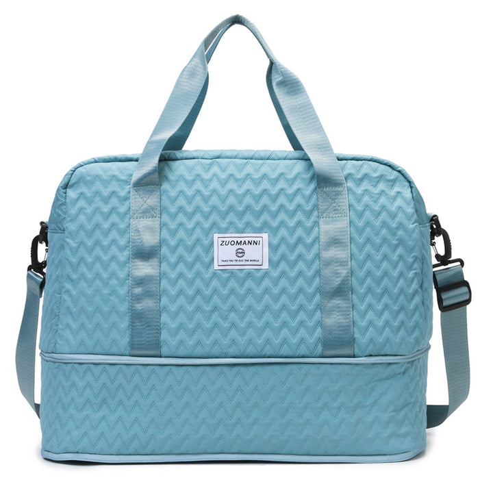 Sporty tote bag with structured outer material Skanto