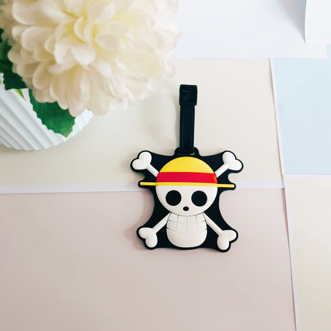Unisex Bagasjelapp i piratskipsdesign Skanto