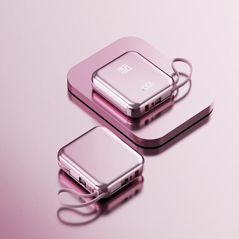 Høyytelse Powerbank med hurtigladefunksjon og innebygd LED-skjerm Skanto