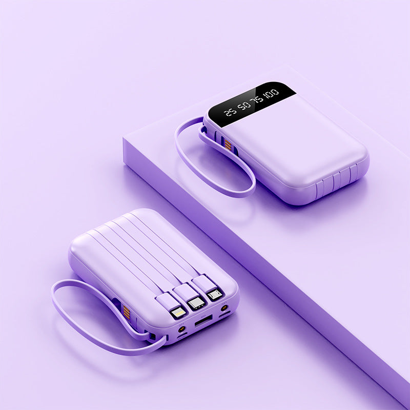 Høyytelses Powerbank med digitalt display Skanto