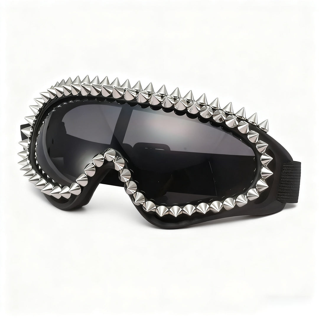 Dame moteriktig skibrille med unikt nagledesign Skanto