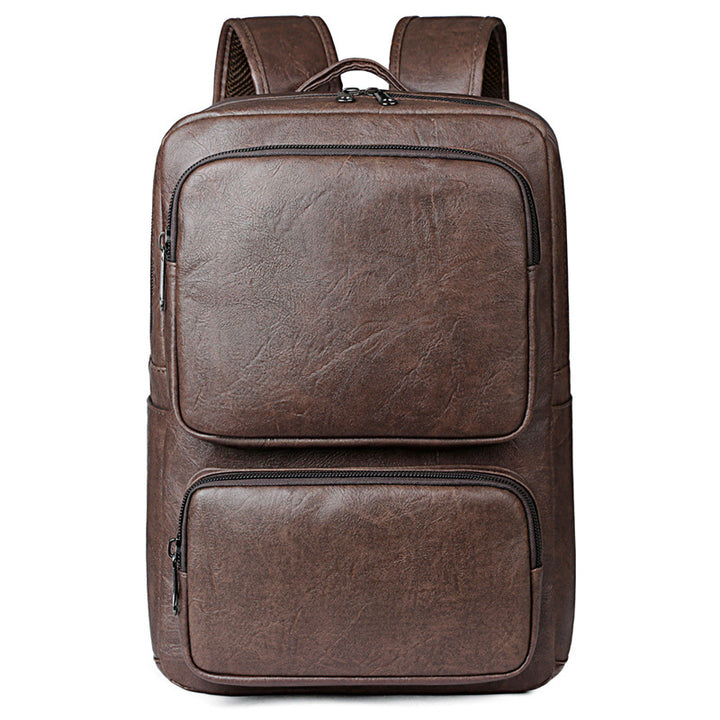 Business Backpack with High-Quality Faux Leather and Ergonomic Straps Skanto