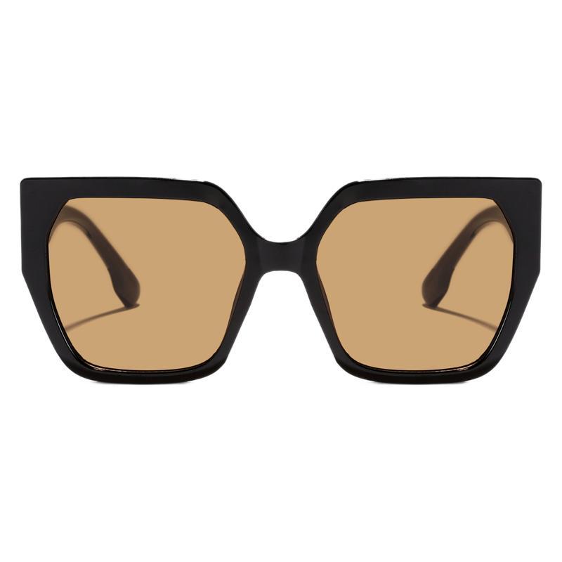 Dame oversized kvadratisk solbrille med enestående komfort og moderne design Skanto