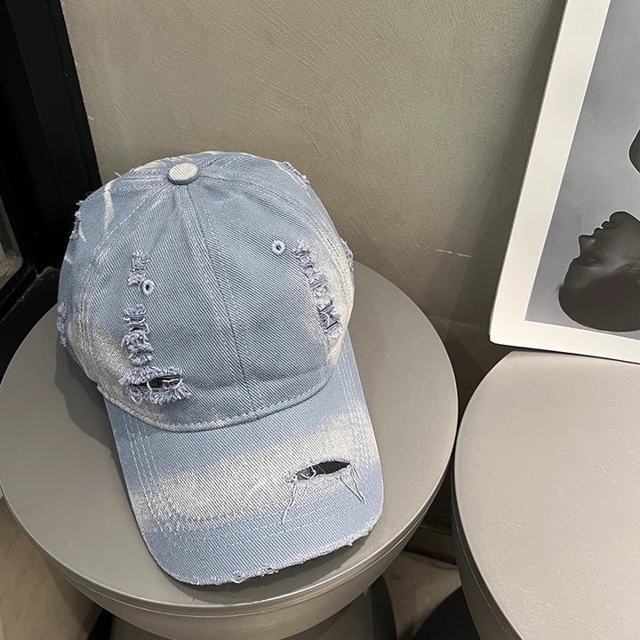 Herrer Slitt Denim Kappe Skanto 1784188541