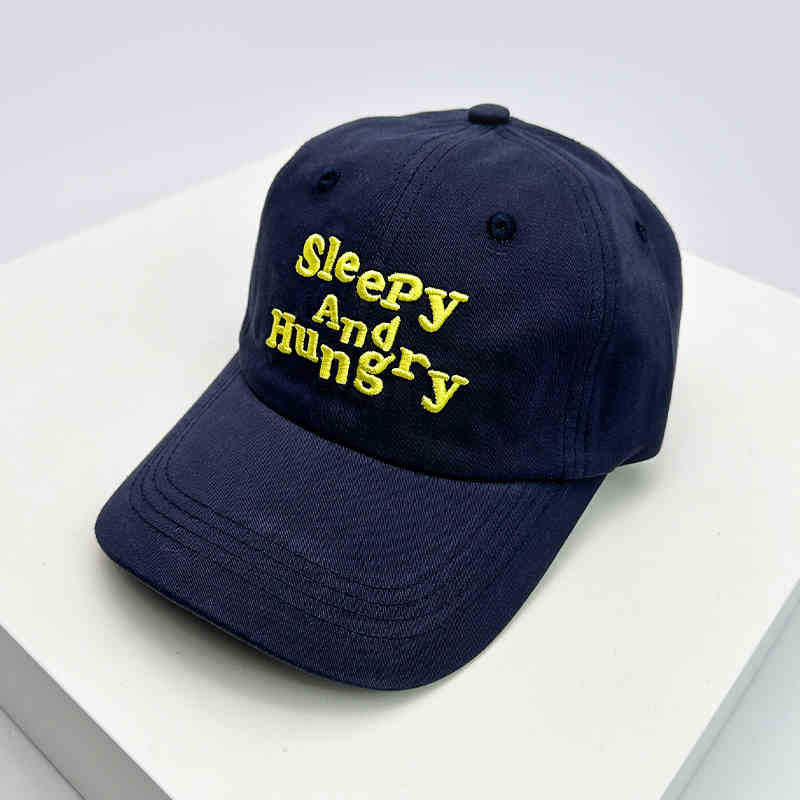 Herres stilige broderte caps Skanto