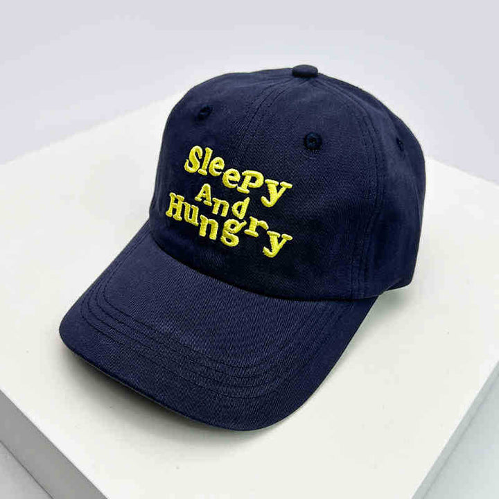 Herres stilige broderte caps Skanto