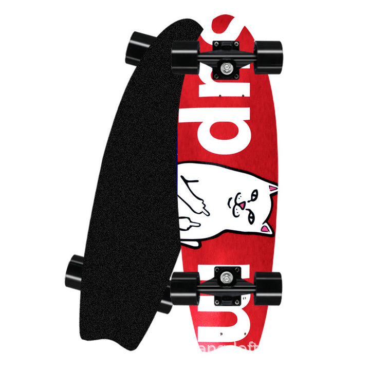 Surf-Inspirert Mini Cruiser Skateboard Skanto