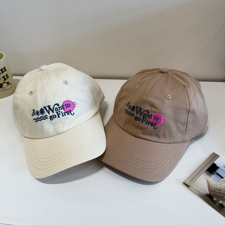 Kvinne Casual Brodert Baseball Caps Skanto 1783921861