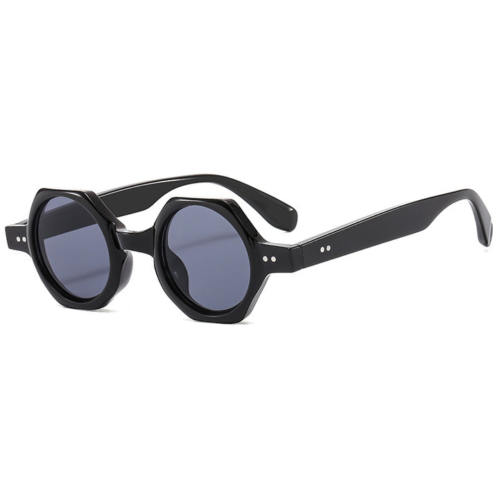 Dame Geometrisk solbrille i iøynefallende design Skanto