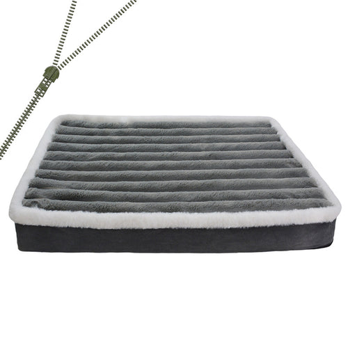 Anti-Slip Plysj  Madrass  Hundeseng