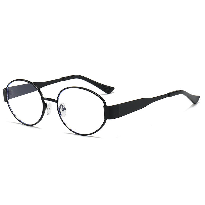 Dame Vintage solbrille i ovalt design Skanto