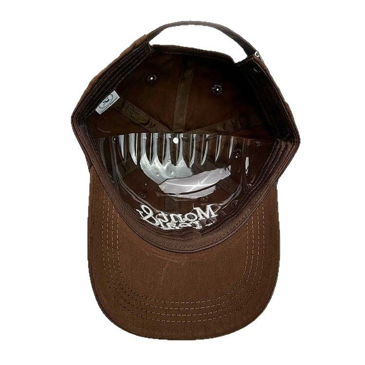 Herres stilige broderte caps Skanto