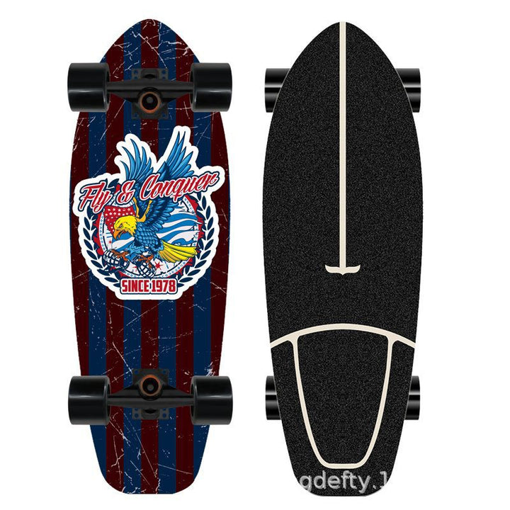Kunstnerisk Løve Design Skateboard Skanto