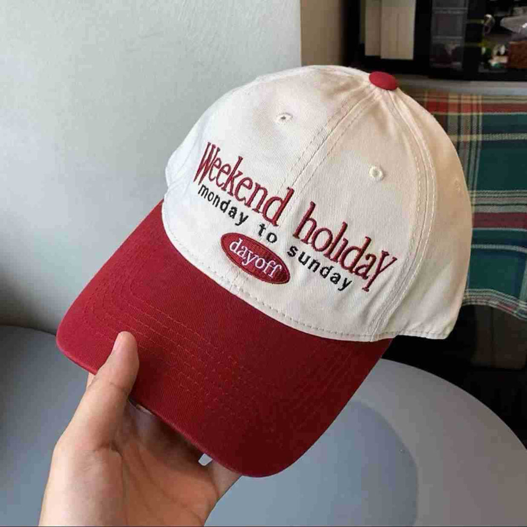 Kvinne Casual Brodert Justerbar Caps Skanto