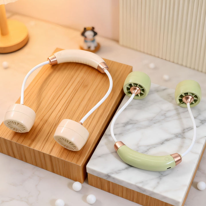 Kvinnens bærbare nakkefløyte med fleksibel holder og ergonomisk design Skanto