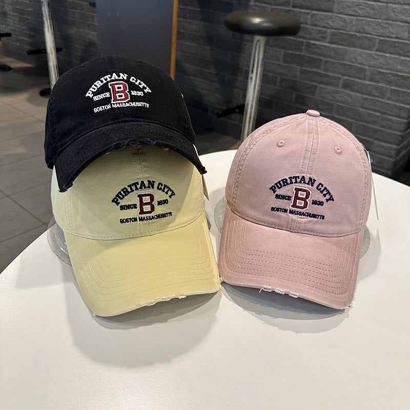 Herre Vintage-inspirert Brodert Baseball Caps Skanto