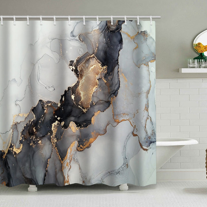 Kunstnerisk Marmor Design Dusjforheng Skanto