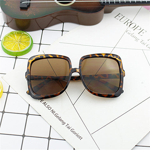 Dame Geometrisk Solbrille i moderne design Skanto