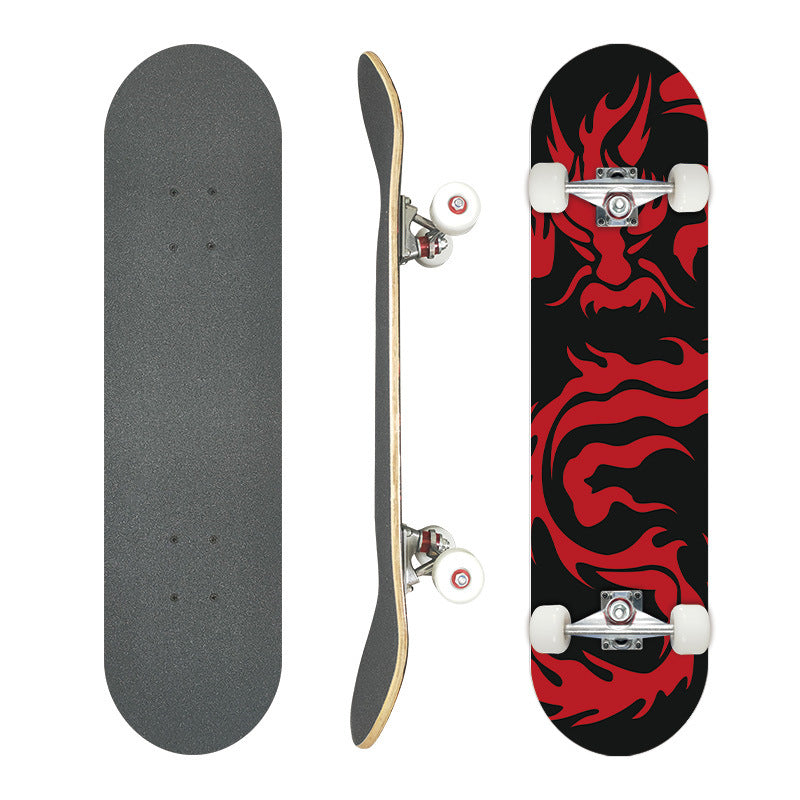 Grafisk Kunstnerisk Skateboard Skanto
