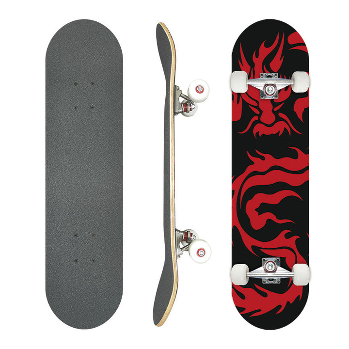 Grafisk Kunstnerisk Skateboard Skanto