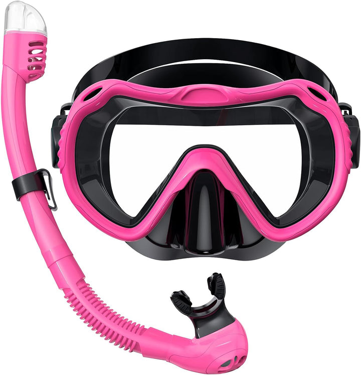 Tauchmaske med Fit-teknologi og ergonomisk snorkel Skanto