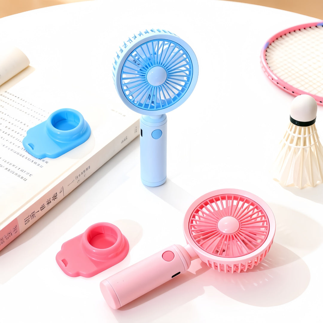 Dame bærbar Mini-vifte med USB-tilkobling og ergonomisk design Skanto
