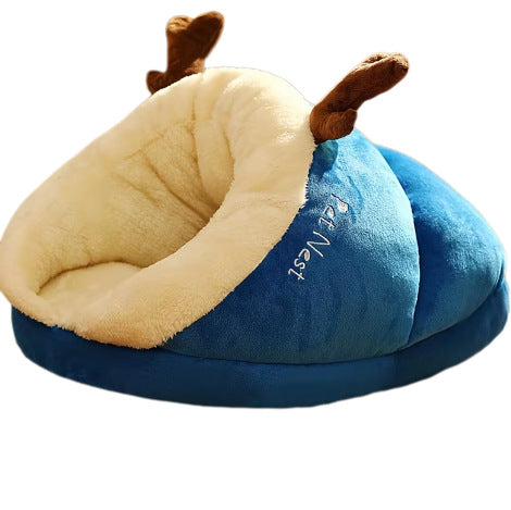 Plush Dyremotivert Skjult Seng Hundeseng
