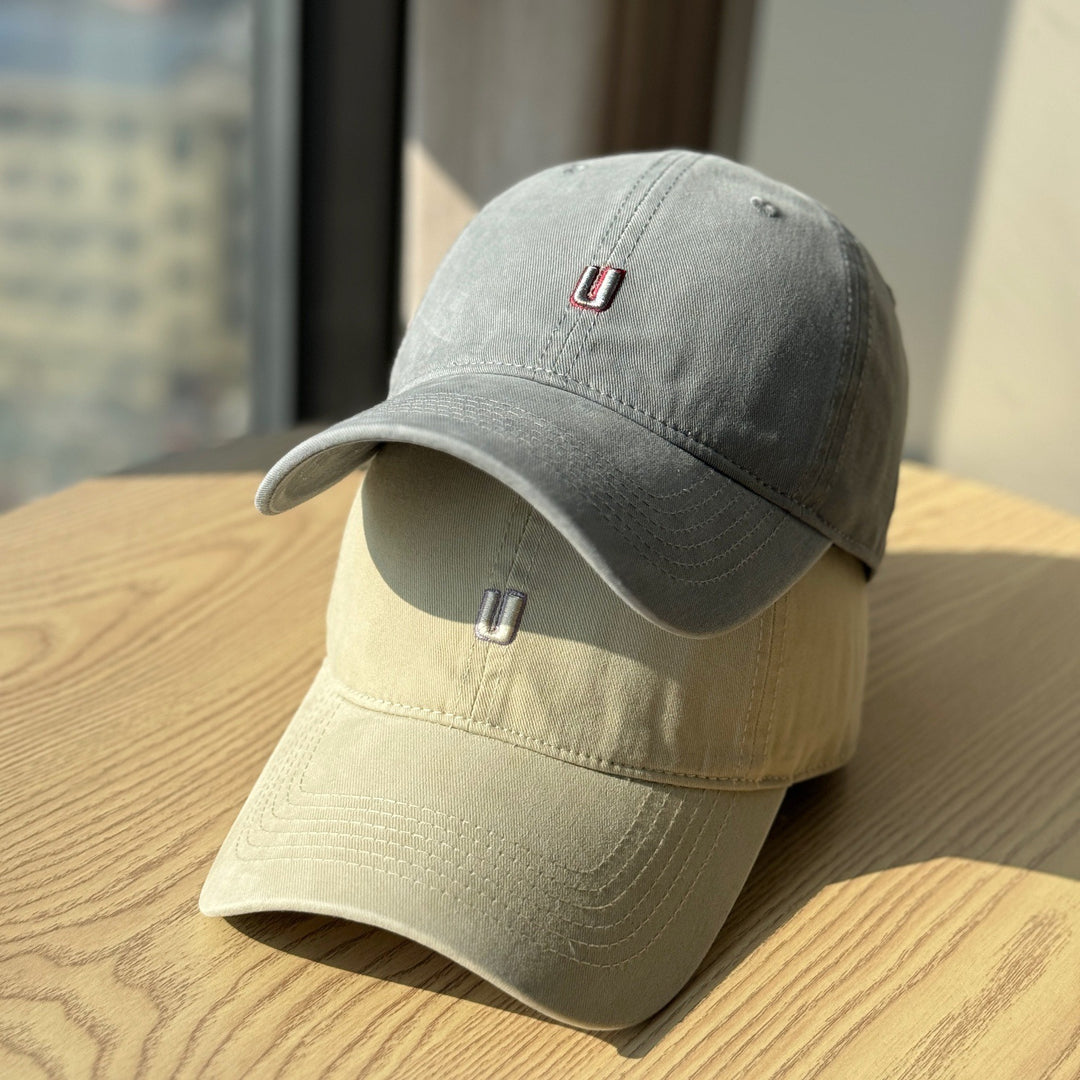 Herre Klassisk Brodert Krummet Baseball Caps Skanto