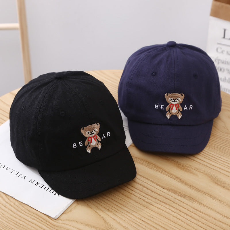 Kvinne Søt Bamse-Brodert Baseball Cap Skanto