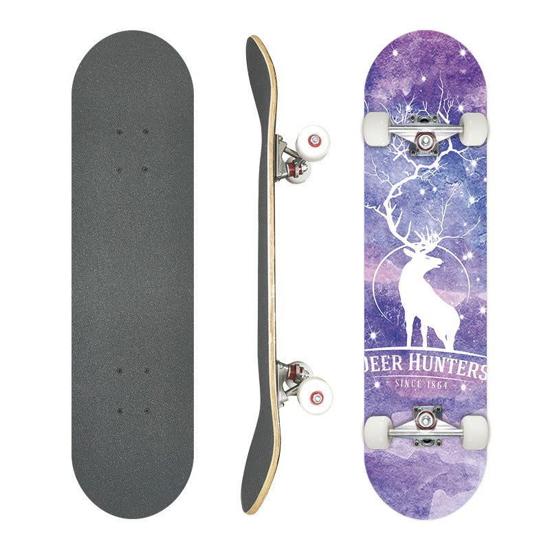 Grafisk Kunstnerisk Skateboard Skanto