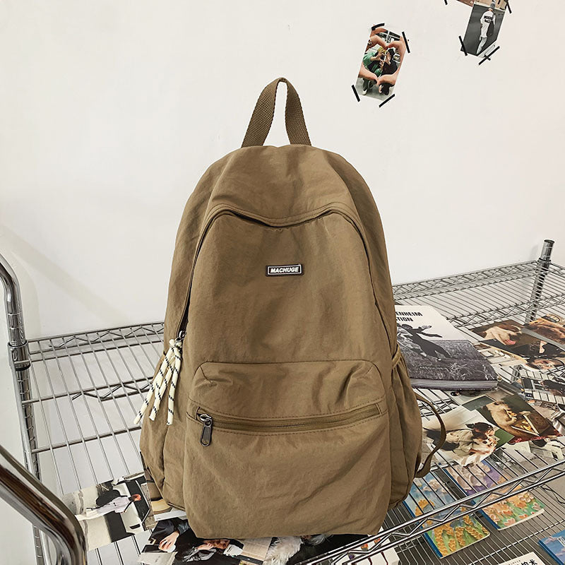 Holdbar multi-lomme reise skole ryggsekk