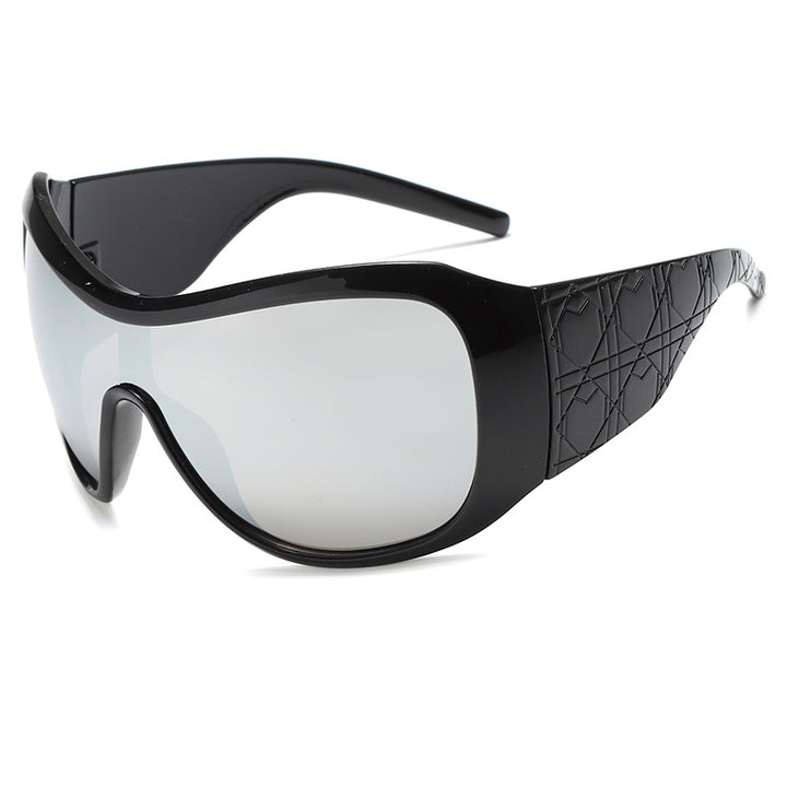 Men's Sporty Wraparound Sunglasses Skanto
