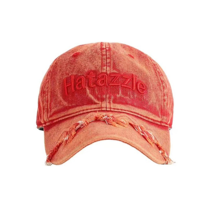 Herre Slitt Denim Baseball Cap Skanto 1784270737