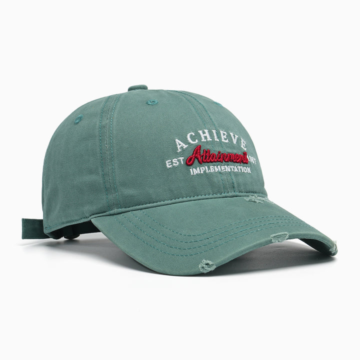 Dame Vintage Baseballcapper med broderi Skanto