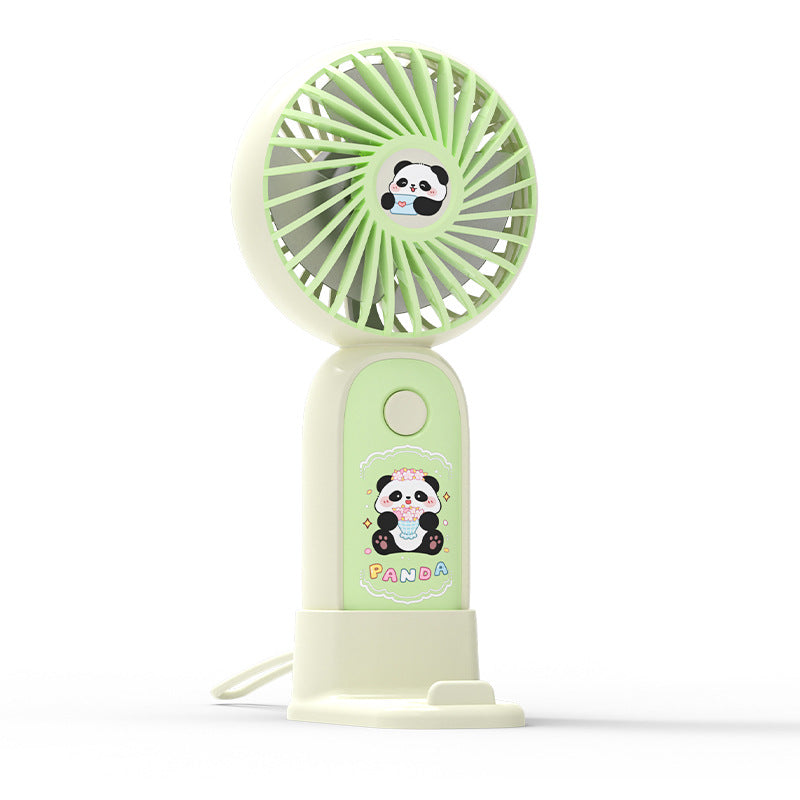 Dame Bærbar Mini-Ventilator i Pandadesign Skanto